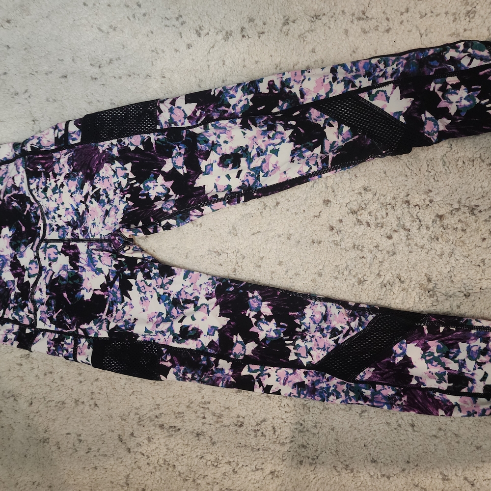 BDG Purple and Black Artistic Leggings